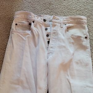 Levi's 501 Jeans Very Faded Gray 31w X 34L